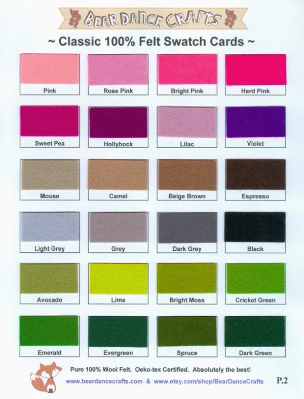 Felt Swatch Cards - Image 3