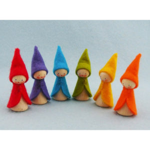 SIX RAINBOW GNOMES KIT PPK612