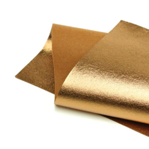 Brushed Bronze Metallic Wool Felt WFM007