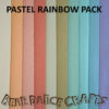 Pastel Rainbow Felt