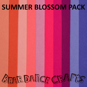 Summer Blossom Tones Felt Pack