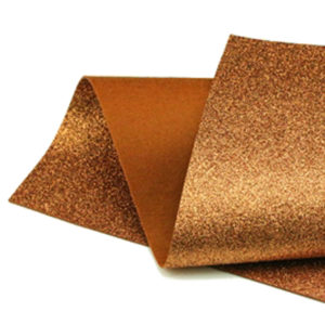 Copper Glitter Wool Felt GWF003