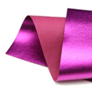 Brushed Radiant Pink Metallic Wool Felt WFM004