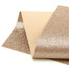 Glitter Wool Felt Peach Sapphire