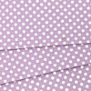 Lilac purple polka dot merino wool felt