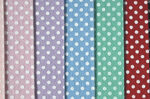 Polka Dot Wool Felt Colors