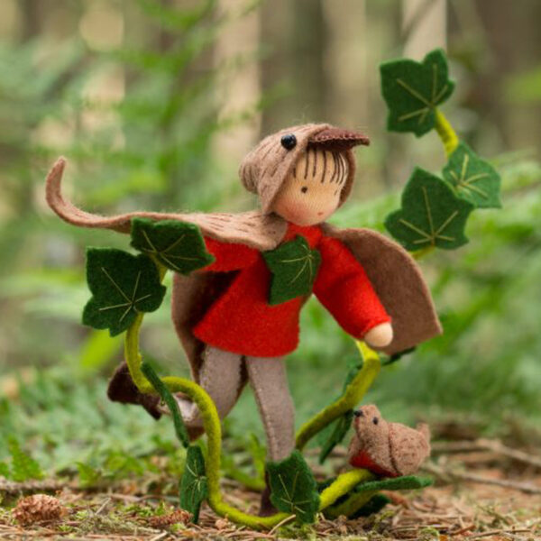 felt robin nature