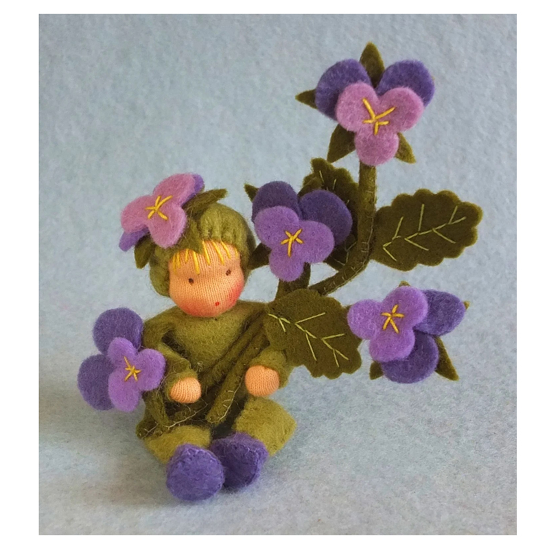 Violet Child wool felt craft kit