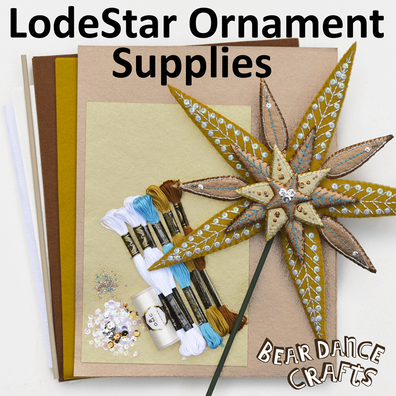 LodeStar Bronze Tree Topper Star mmmcrafts