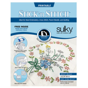 Stick ‘n Stitch Printable Sheets 12 Pack