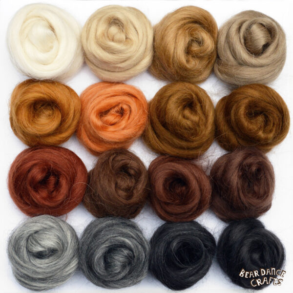 Doll Hair Roving Mohair