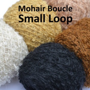 MOHAIR SMALL LOOP BOUCLE