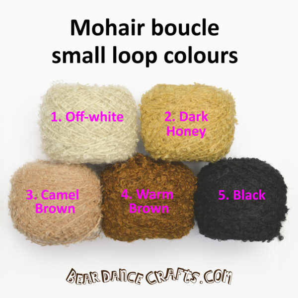 Mohair Small Loop Boucle Yarn