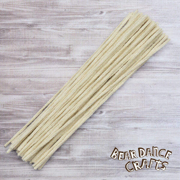 Long pipe cleaners unbleached