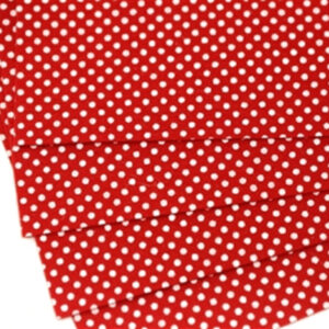Red Polka Dot MWF306
