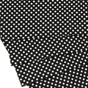 Black Polka Dot MWF307