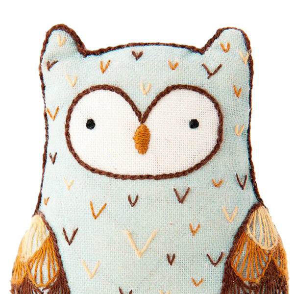 Horned Owl Doll plushie craft kit kiriki press