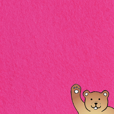 Bright Pink Lollipop 100% Merino wool felt sheet.