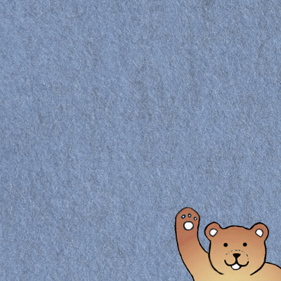 Heather blue 100% wool felt craft sheet.