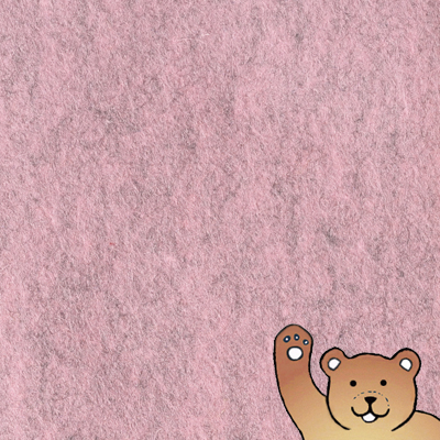 heather pink 100% marble wool felt