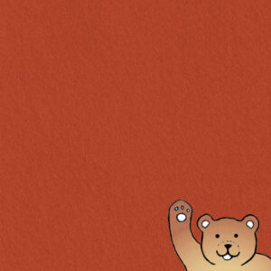 Reddy Fox 100% wool felt Merino craft sheet.